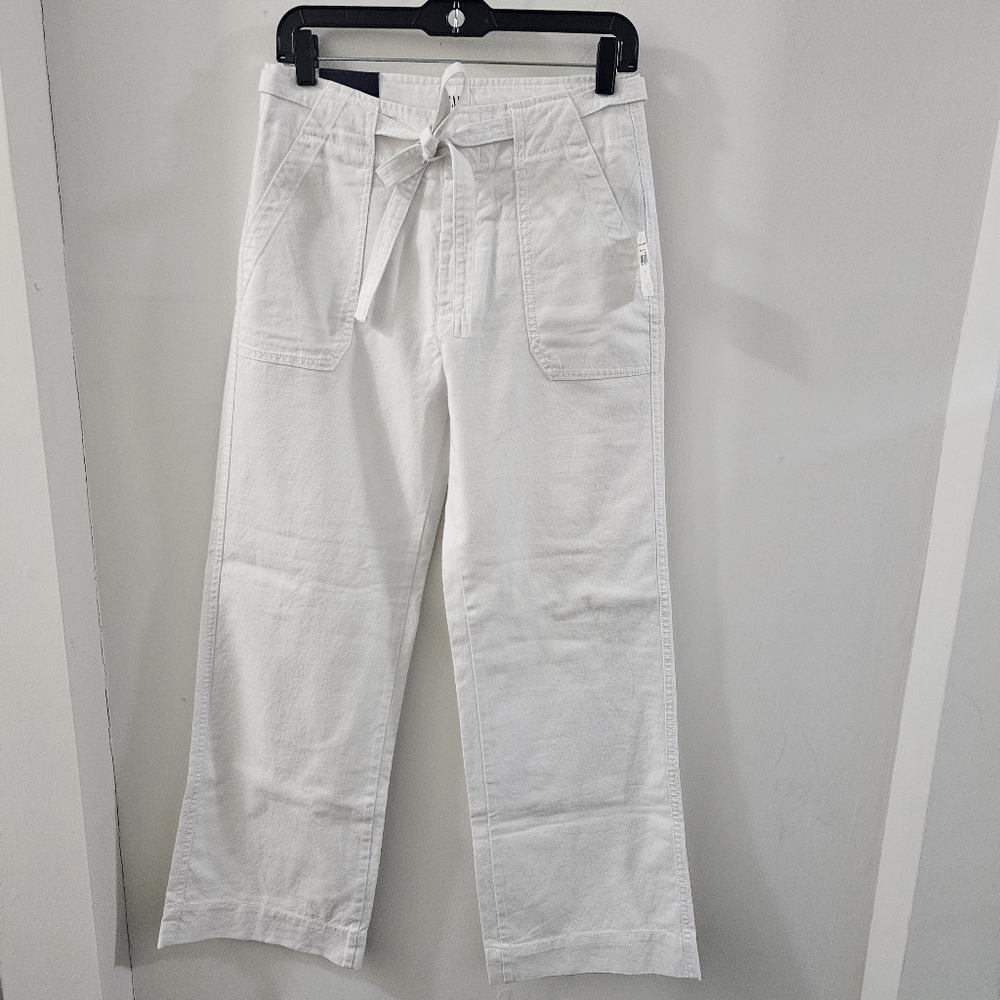 Gap Wide-Leg Mid Rise Belted Pant